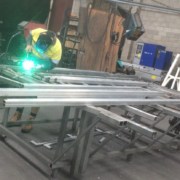 Manufacture of steel gates